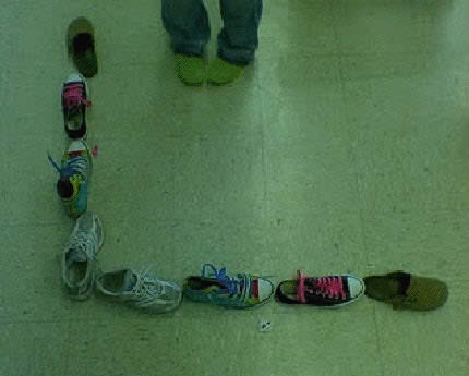 pythagoras theorem shoes 1