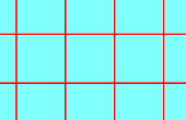 Regular tessellation of squares with vertex notation 4.4.4.4