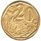 South Africa 20 cents coin